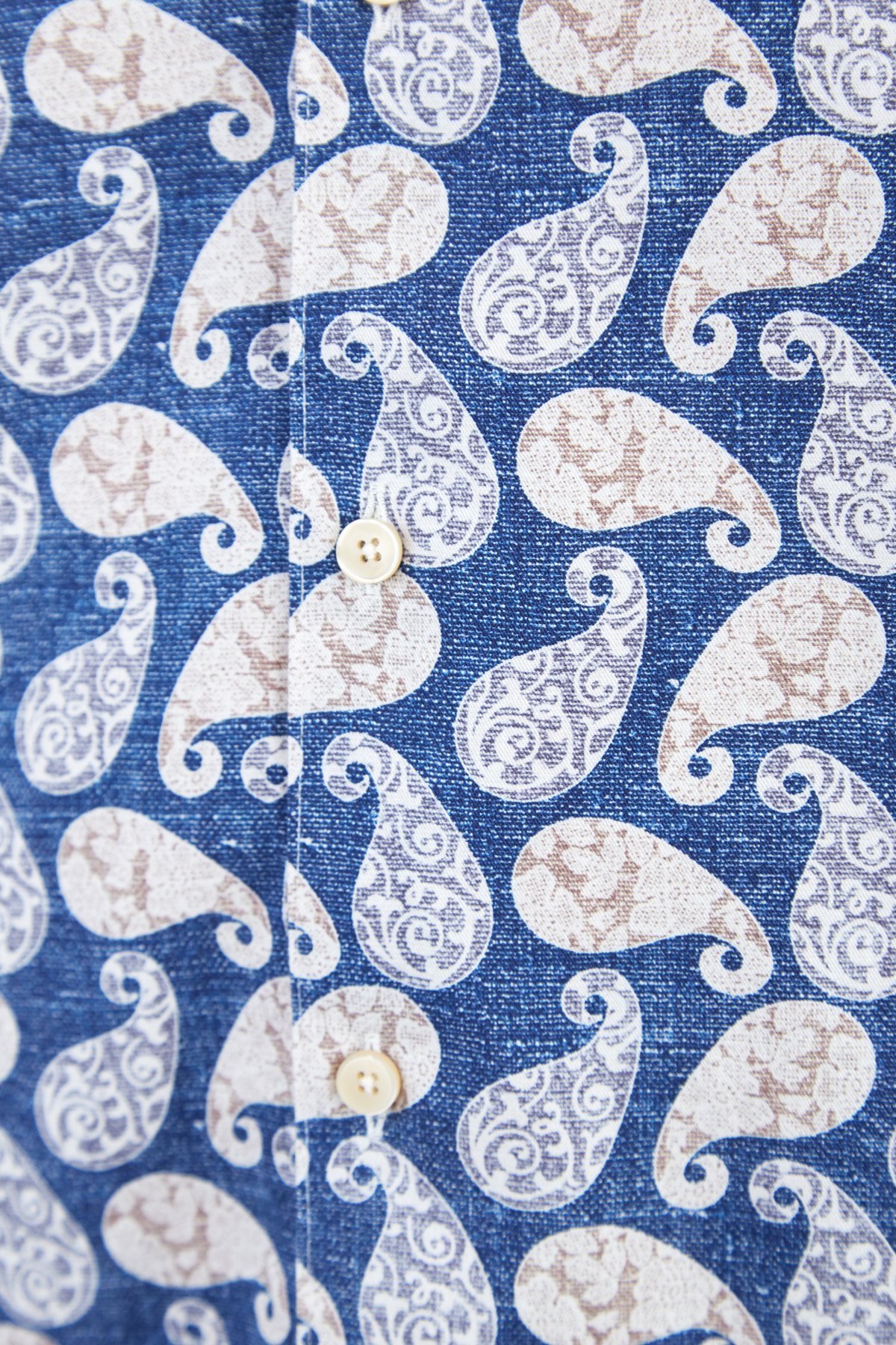 Приталенная рубашка из хлопка с выбеленным эффектом Beluga washed XACUS, цвет мульти, размер 50;52 - фото 5